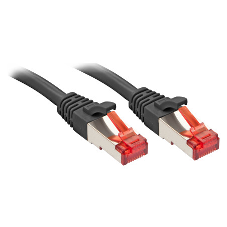cavo di rete lindy cat.6 s/ftp 0.3m nero [47775]