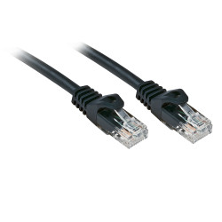 cavo di rete lindy cat6 u/utp 5m basic nero [lindy48195]