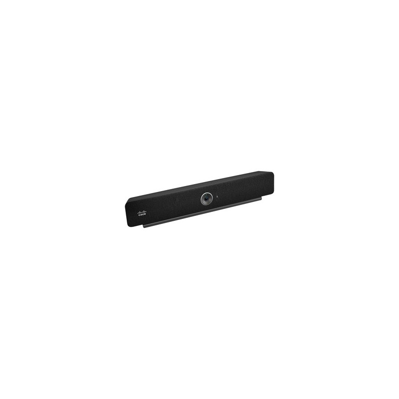 webcam videoconferenze cisco webex room bar da parete 4k uhd nero