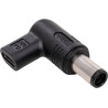 adattatore notebook akyga ak-nd-c08 usb-c / 7.4 x 5.0