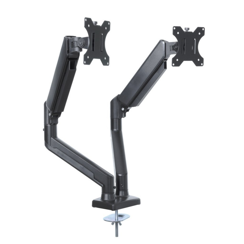 supporto monitor art da tavolo per 2 schermi led/lcd da 13-32''