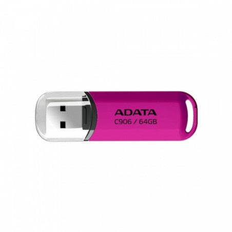 pen drive 64gb adata classic c906 usb2.0 tipo a rosa [sgada2g64c906pk]
