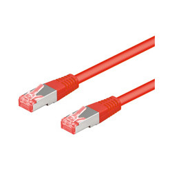 Cavo di rete wentronic cat6a s/ftp 2m rosso rj45/rj45 [71873]
