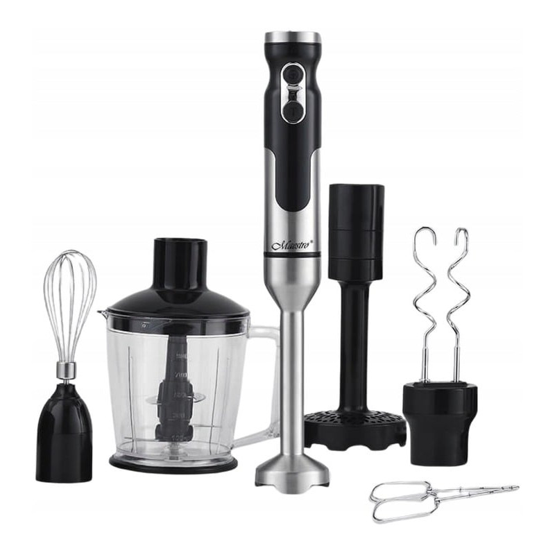 mixer ad immersione maestro mr-567 1000w argento/grigio [mr-567]