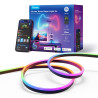 striscia luminosa govee neon 4m 48w rgbic bianca [h61d4c01]