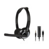 cuffie hamlet hheadmus-cj stereo usb-c/3.5mm per pc con microfono
