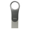 Pen drive 64gb silicon power type-c ready c80 usb 3.0 argento