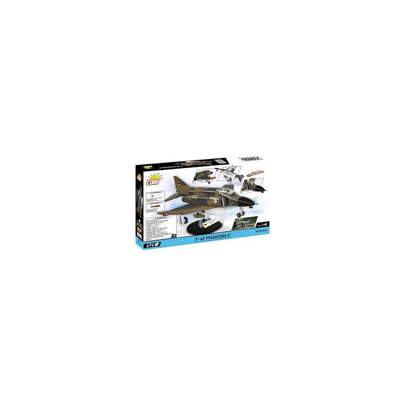 cobi klocki - blocks armed forces f-4f phantom ii 676pz [wpcbks0ch058982]