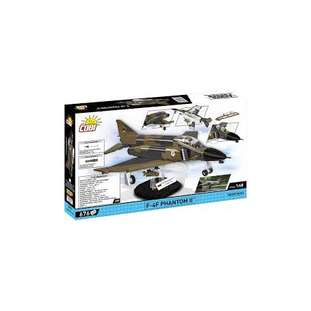 cobi klocki - blocks armed forces f-4f phantom ii 676pz [wpcbks0ch058982]