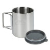 tazza termica helikon mug 250ml argento/nero [he.tk-tk1-ss-15]