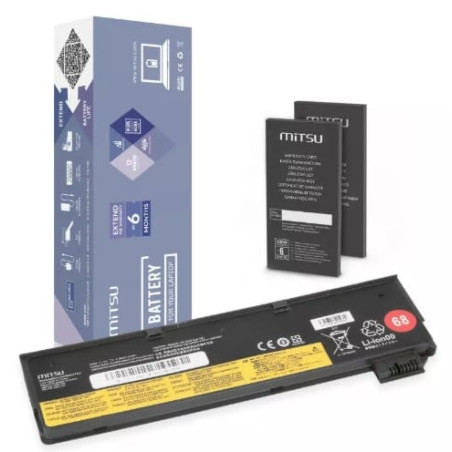 batteria notebook mitsu per lenovo think pad 2060mah 24wh 11,4v [azmitnblent4402]