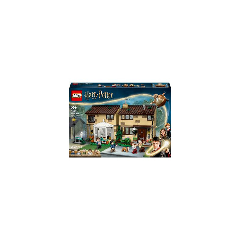 set di costruzione lego harry potter 76451 la visita di zia marge