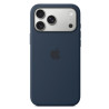 custodia apple silicone magsafe per iphone 17 pro max mezzanotte