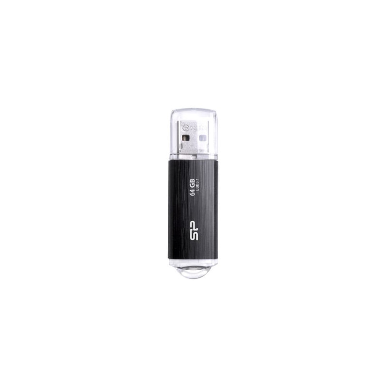 Pen drive 64gb silicon power b02 usb3.1 nero [sp064gbuf3b02v1k]