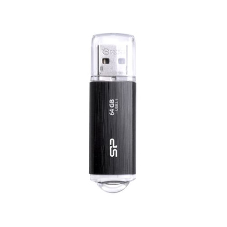 Pen drive 64gb silicon power b02 usb3.1 nero [sp064gbuf3b02v1k]
