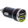 Alimentatore per auto inline usb in: 12/24v, out: usb 5v/2100ma 45x25mm,