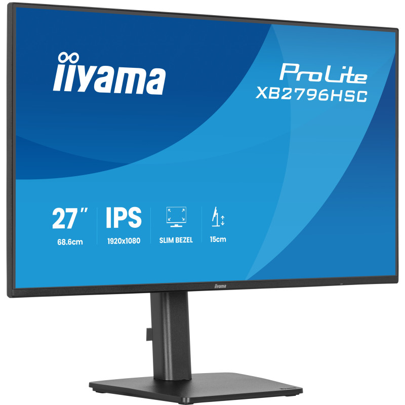 monitor led 27'' iiyama prolite xb2796hsc-b1 full hd