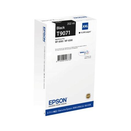 Cartuccia epson ink t9071 c13t907140 xxl nero[c13t907140]