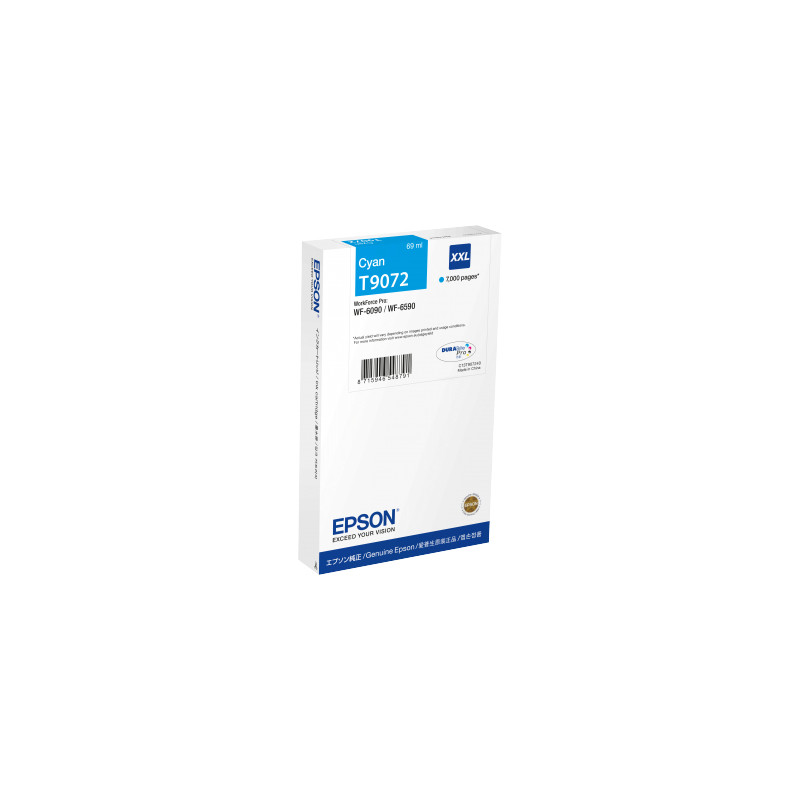 cartuccia epson ink t9072 c13t907240 xxl ciano[c13t907240]