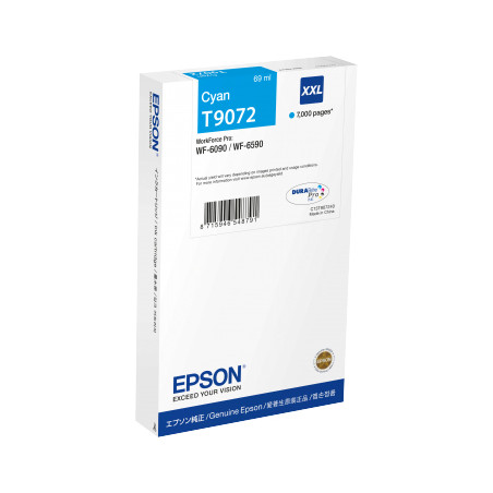cartuccia epson ink t9072 c13t907240 xxl ciano[c13t907240]