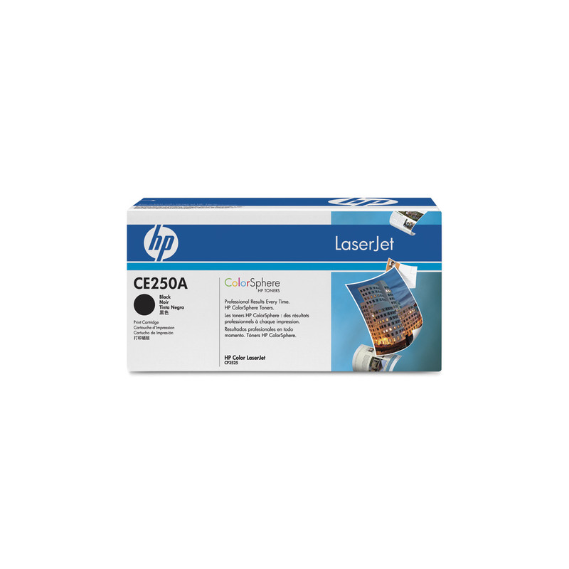 toner hp nero ce250a con colorsphere [ce250a]