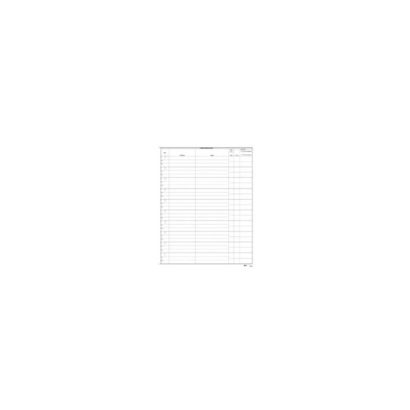 registro corrispondenza arrivo/partenza edipro 500 pagine 31x24,5