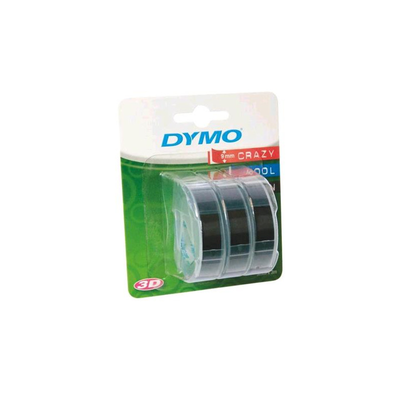 nastri per etichette a rilievo in vinile adesivo dymo 3d blister