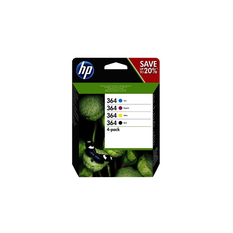 Cartuccia hp kit 364 n9j73ae multipack
