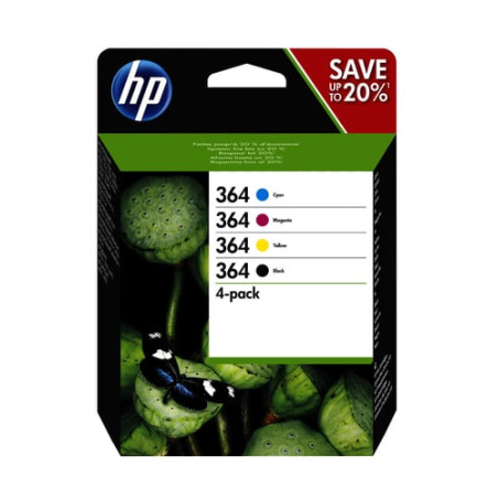 Cartuccia hp kit 364 n9j73ae multipack