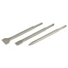 set 3 scalpelli einhell 247190 in acciaio temprato attacco sds plus