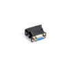 adattatore cavo video lanberg ad-0012-bk dvi-i vga (d-sub)