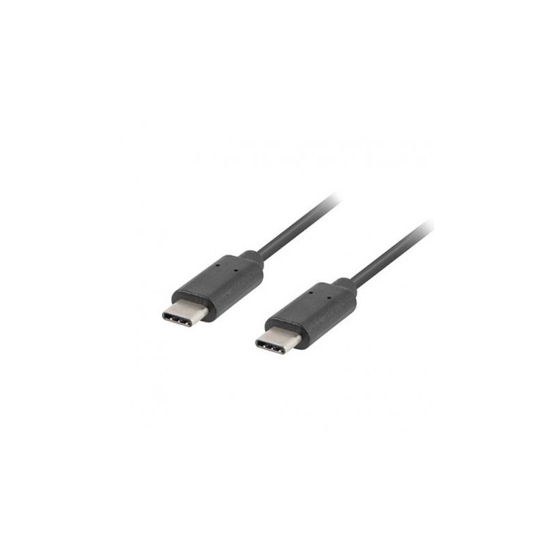 cavo lanberg (usb 2.0 tipo c - usb 2.0 tipo c 1 m colore nero)