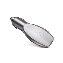 Alimentatore da auto celly usb 1a grigio/bianco [scc11uwh]