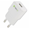 Alimentatore da rete techly 1p usb 5v/2.1a bianco