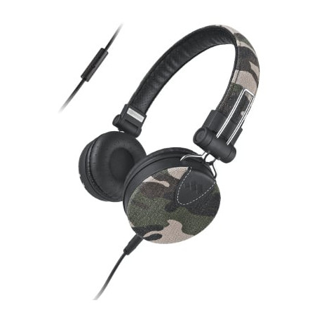 Cuffia meliconi speak denim con microfono nero [497392ba]