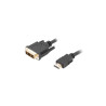 cavo lanberg ca-hddv-10cc-0018-bk (hdmi m - dvi-d