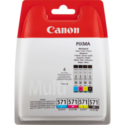 Cartuccia canon cli-571 multipack serbatoio c/m/g/n in blister