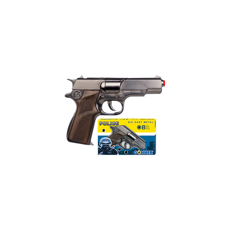 pulio - pistola gohner 125/0 metal police pistol [wbpulp0ce012502]