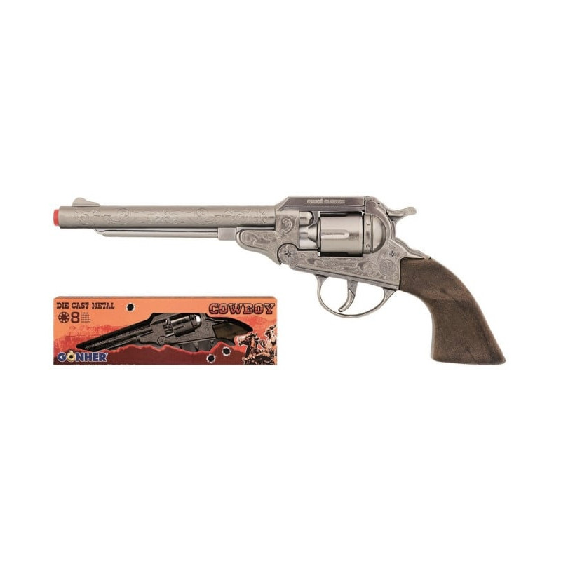 pistola pulio gohner revolver da cowboy 8 colpi acciaio [wbpulp0ce008802]