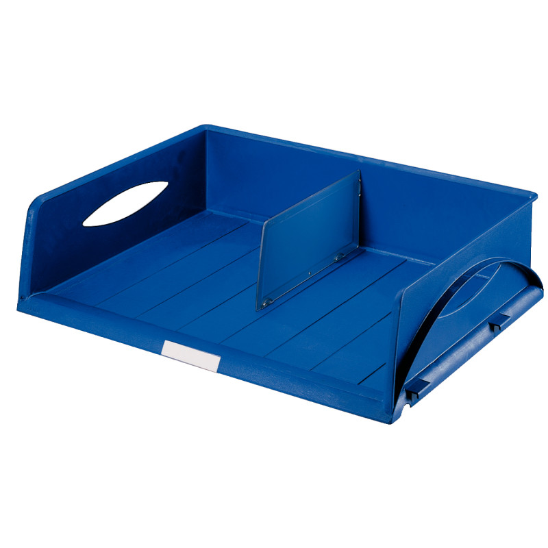 vassoio porta lettere leitz 5232 sorty jumbo 47x35x11cm blu [52320035]