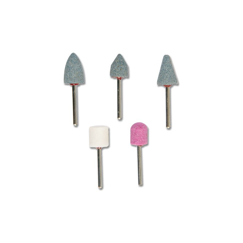 accessori smerigliatrice kwb a stelo 5 pezzi - 510100
