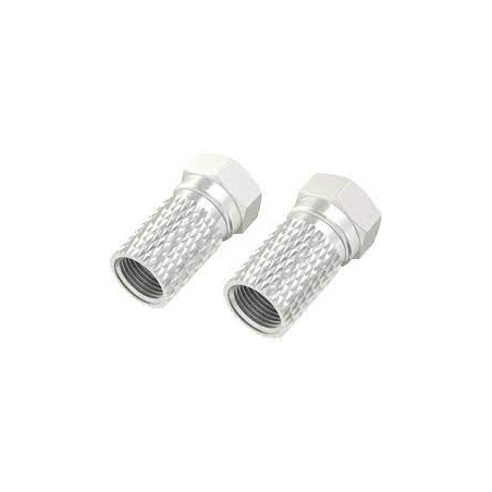 tappo hama connettore antenna sat f-plug 7.0mm 2pz