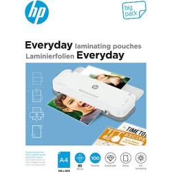 pellicola per plastificazione hp a4 80micron 100pz ogni giorno trasparente