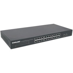 Switch intellinet 24 porte + 2 porte sfp [i-swhub 24gp2]