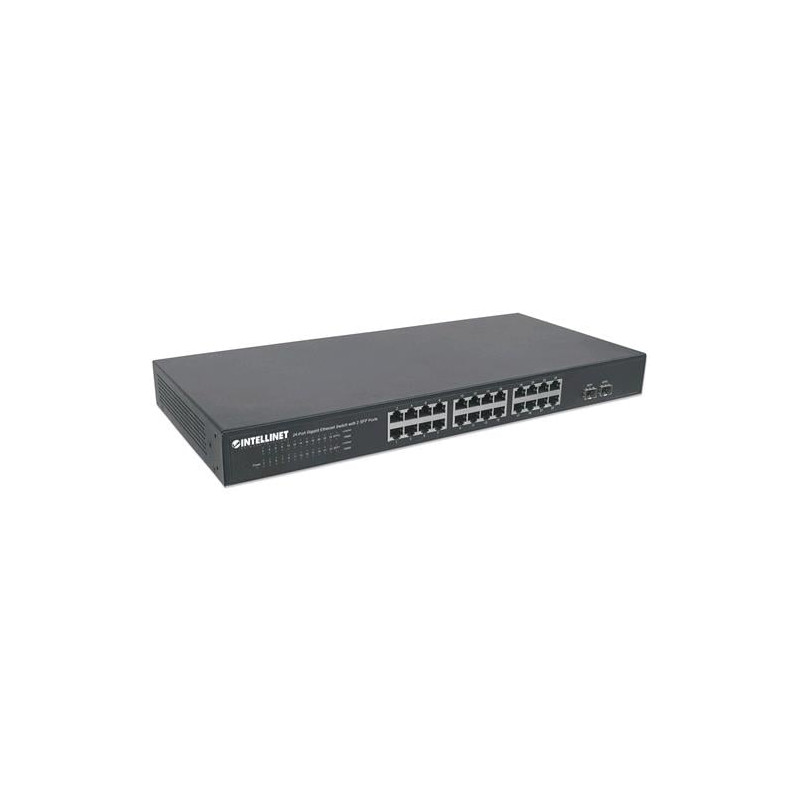 Switch intellinet 24 porte + 2 porte sfp [i-swhub 24gp2]