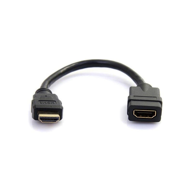 adattatore startech hdmi 6'' m / f ultra hd 4k x 2k 0.152m