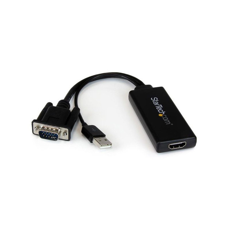 adattatore convertitore vga a hdmi startech.com con audio via usb-1080p