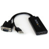 adattatore convertitore vga a hdmi startech.com con audio via usb-1080p