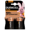 pile alcaline duracell alka plus c 2pz [141827]
