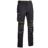 pantaloni da lavoro u power in nylon l/nero/giallo [pe145bc-l]